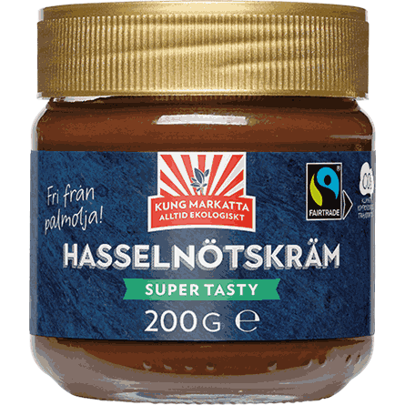 Kung Markatta Hazelnut cream - 200 grams
