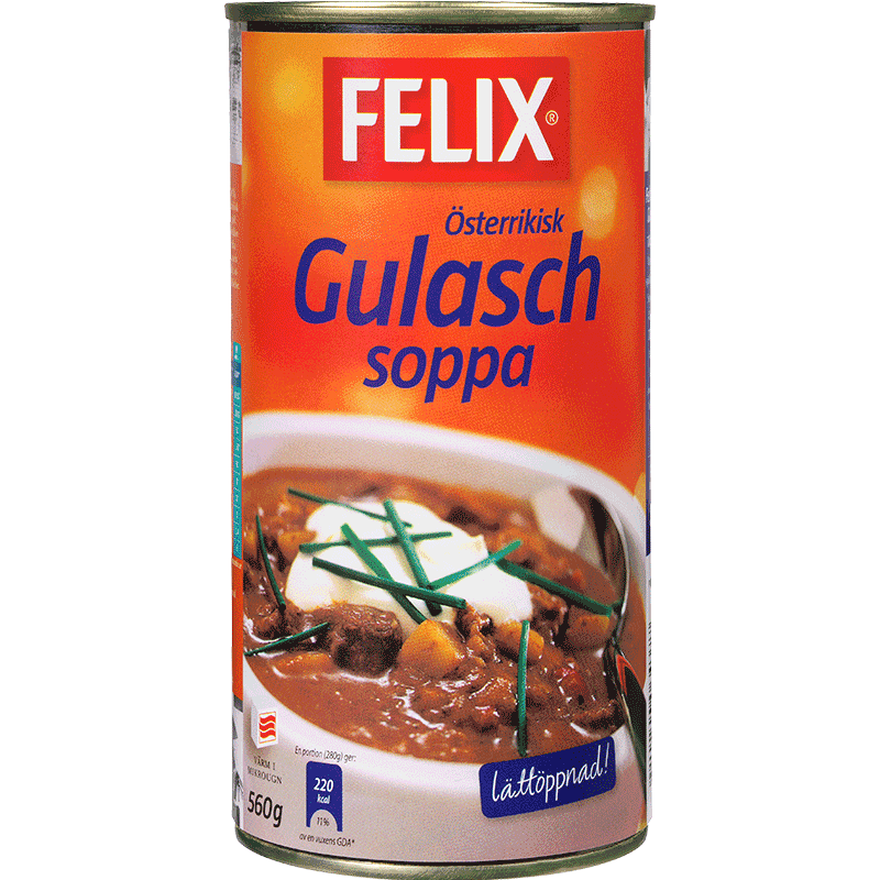 Sopa de gulash austriaca Felix - 560 gramos