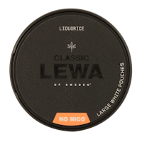 Lewa Of Sweden Classic Licorice, No Nico - 20 portions