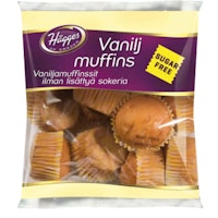 Hägges Vanilla muffins, Sugar-free - 200 grams