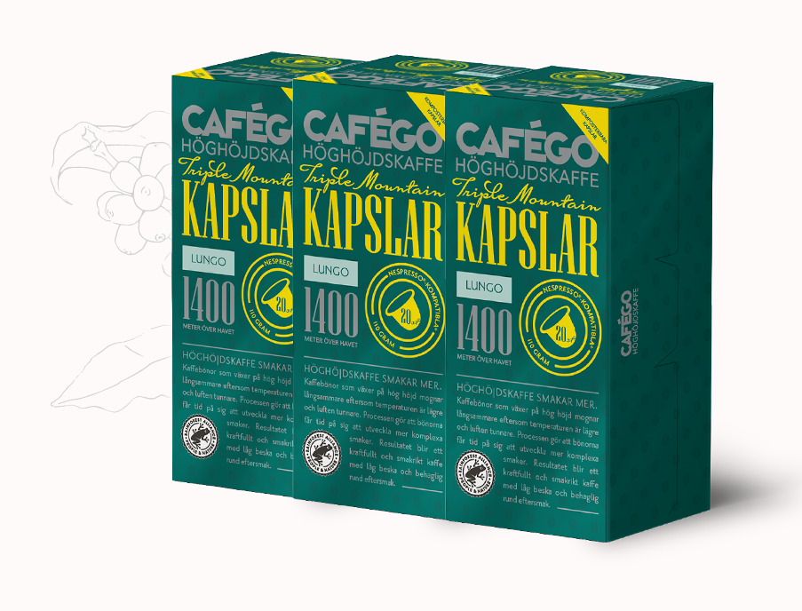 Cafégo Triple Mountain - 3x20 capsules