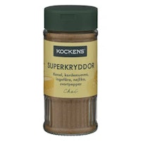 Kockens Super Spice, cinnamon, cardamom, ginger, cloves, black pepper - 90 grams