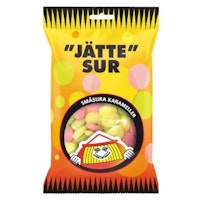 Konfekta "Jättesur" Very Sour - 65 grams