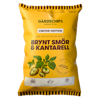 Gårdschips Browned Butter &  Chanterelle - 150 grams
