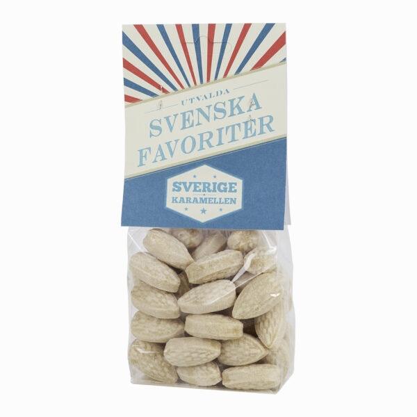 Sverigekaramellen "Salta Mandlar", Salted Almonds - 170 grams