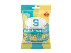 S-märke Blueberry/Melon - 80 grams