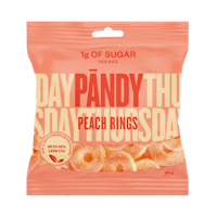 Pändy Candy Peach Rings - 50 grams