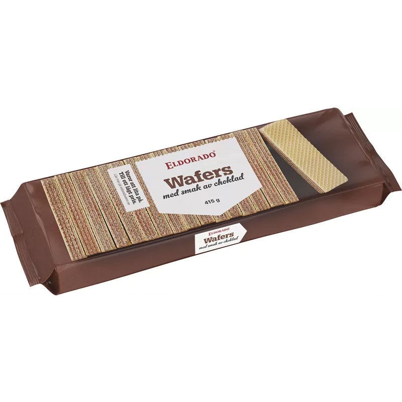 Eldorado Wafers, Chocolate - 415 grams