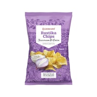Eldorado Rustika Chips, Sourcream & Onion - 150 grams