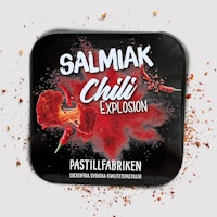 Pastillfabriken Salmiac Chili Explosion - 25 grams