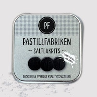 Pastillfabriken Salty Licorice - 25 grams