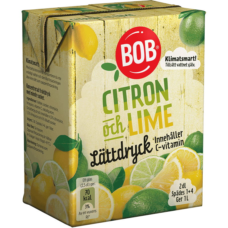 BOB Zitronen-Limetten-Likör - 20 cl