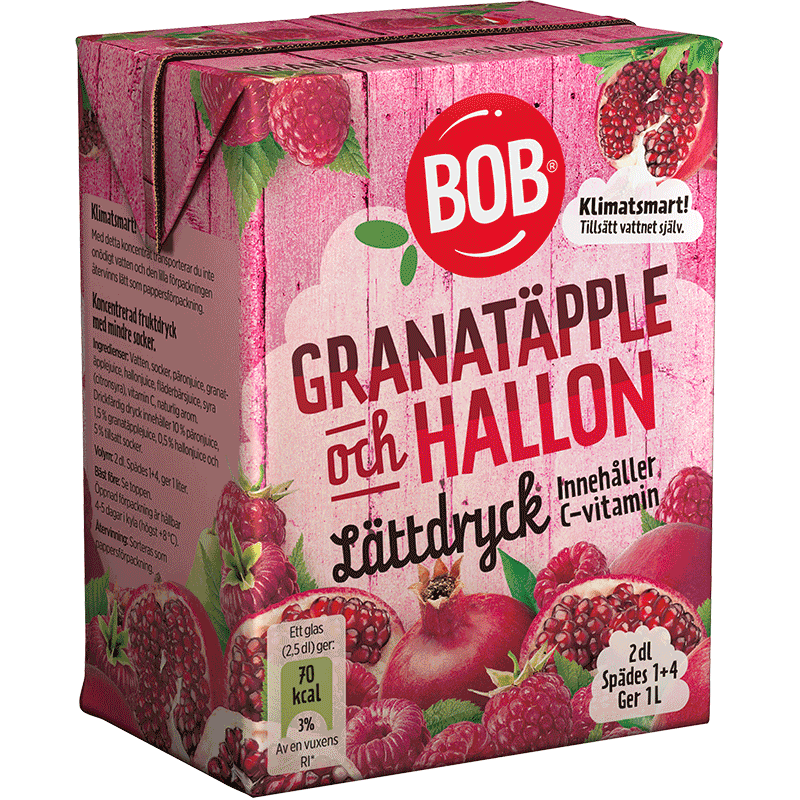 BOB Pomegranate Cordial - 20 cl