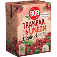 BOB Cranberry & Lingongberry Cordial - 20 cl