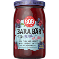 Bob Just Berries and Fruit, Blueberry/Raspberry Jam - 310 grams