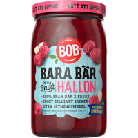 Bob Just Berries and Fruit, Raspberry Jam - 310 grams