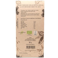 Nordic Chocolate Oat Chocolate, Licorice, 38% - 90 grams