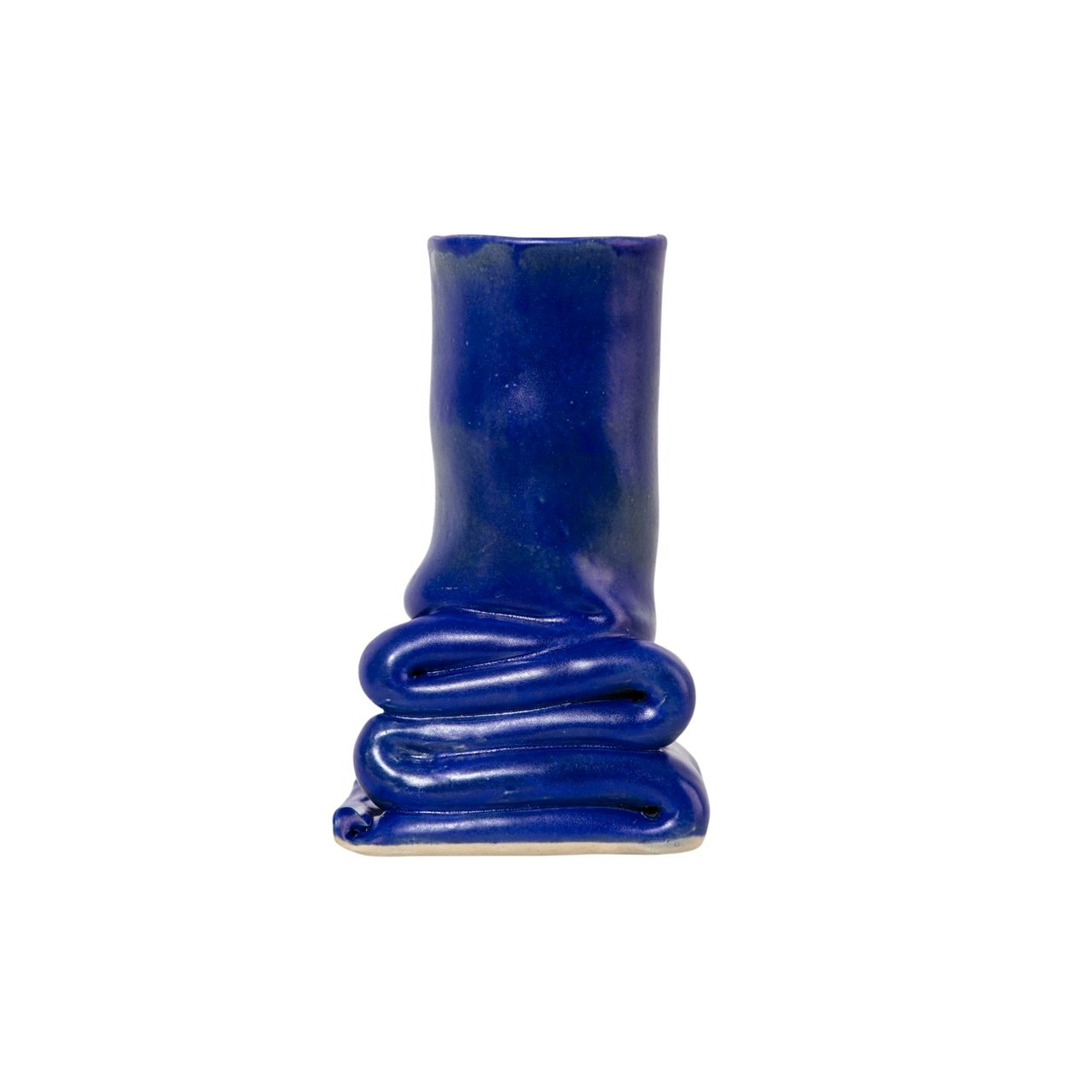 Designtorget Vase Curvase L Kalles x DT, Blue