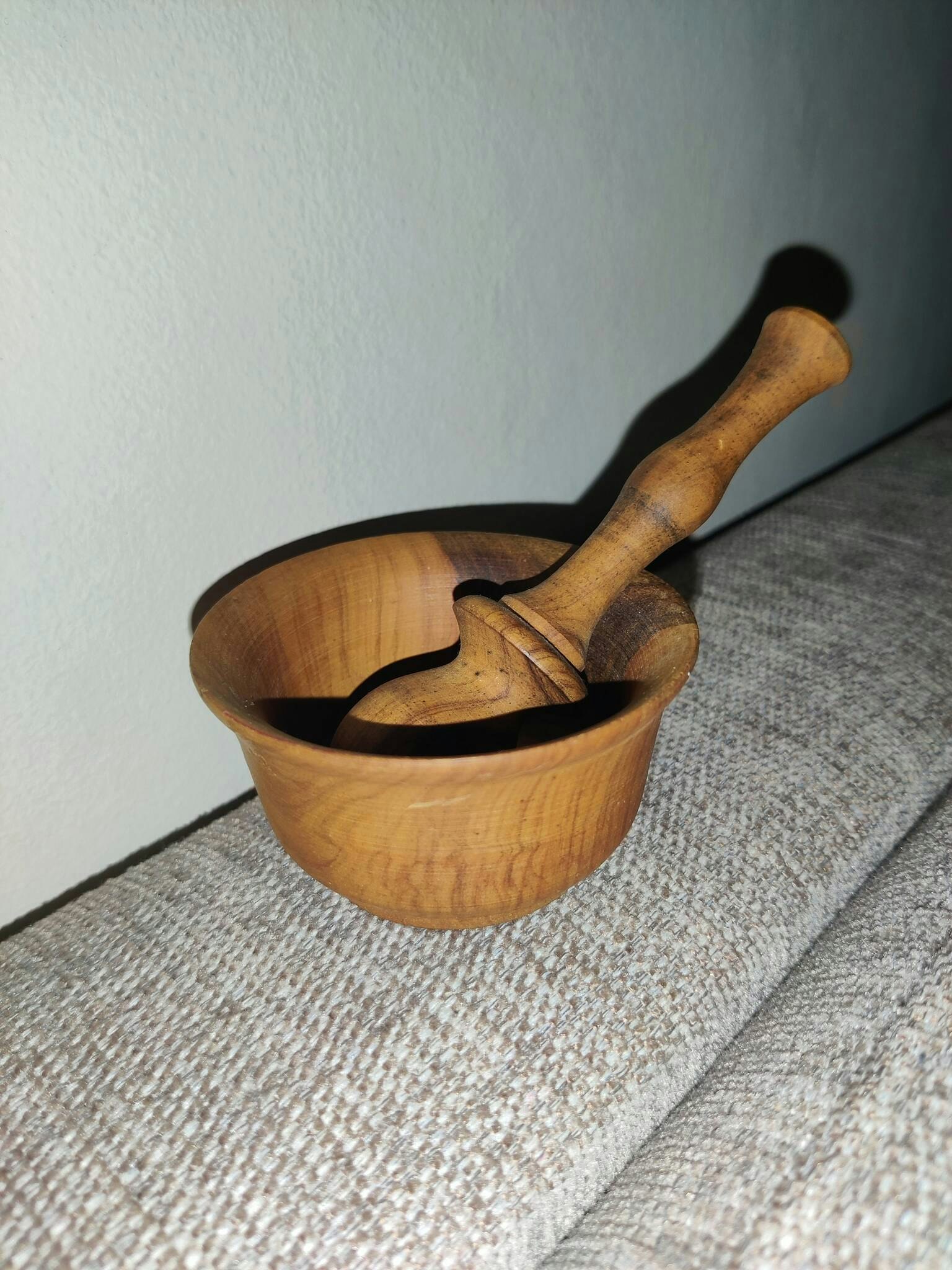 Wooden mortar from Sweden