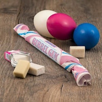 Franssons Polkagrisar Candy Cane, Bubblegum - 50 grams