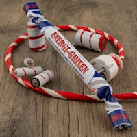 Franssons Polkagrisar Candy Cane, "Energy Pig" - 25 grams