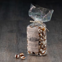 Franssons Polkagrisar Candy Cane, Toffee Caramels - 450 grams