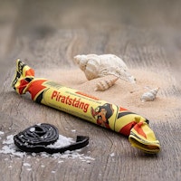 Franssons Polkagrisar Candy Cane, Pirate Bar - 50 grams