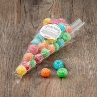 Polkagrisar Candy Cane, Sour Raspberries - 150 grams