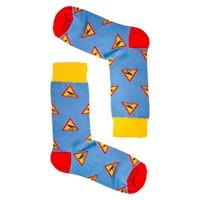 Socks, Moose Warning Sign