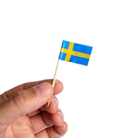 Cocktail Flags, Sweden - 24 pcs