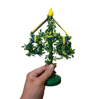 Midsummer Pole, Green - 25 cm