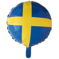 Foil Balloon, Swedish Flag