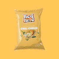Redhead Potato Chips, Chili Cheese - 150 grams