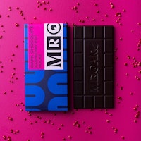 Mr Cake Dark Chocolate bar, Raspberry Pop Rocks - 95 grams