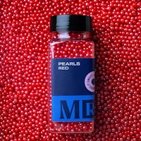 Mr Cake Sprinkles, Red Pearls - 85 grams