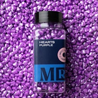 Mr Cake Sprinkles, Purple Hearts - 85 grams