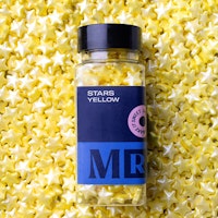 Mr Cake Sprinkles, Yellow Stars - 85 grams