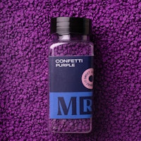 Mr Cake Sprinkles, Purple Confetti - 85 grams