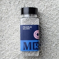 Mr Cake Sprinkles, Small Silver Pearls - 85 grams
