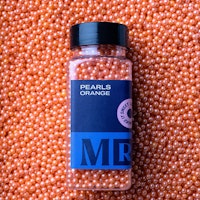 Mr Cake Sprinkles, Orange Pearls - 85 grams