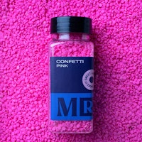 Mr Cake Sprinkles, Small Pink Confetti - 85 grams