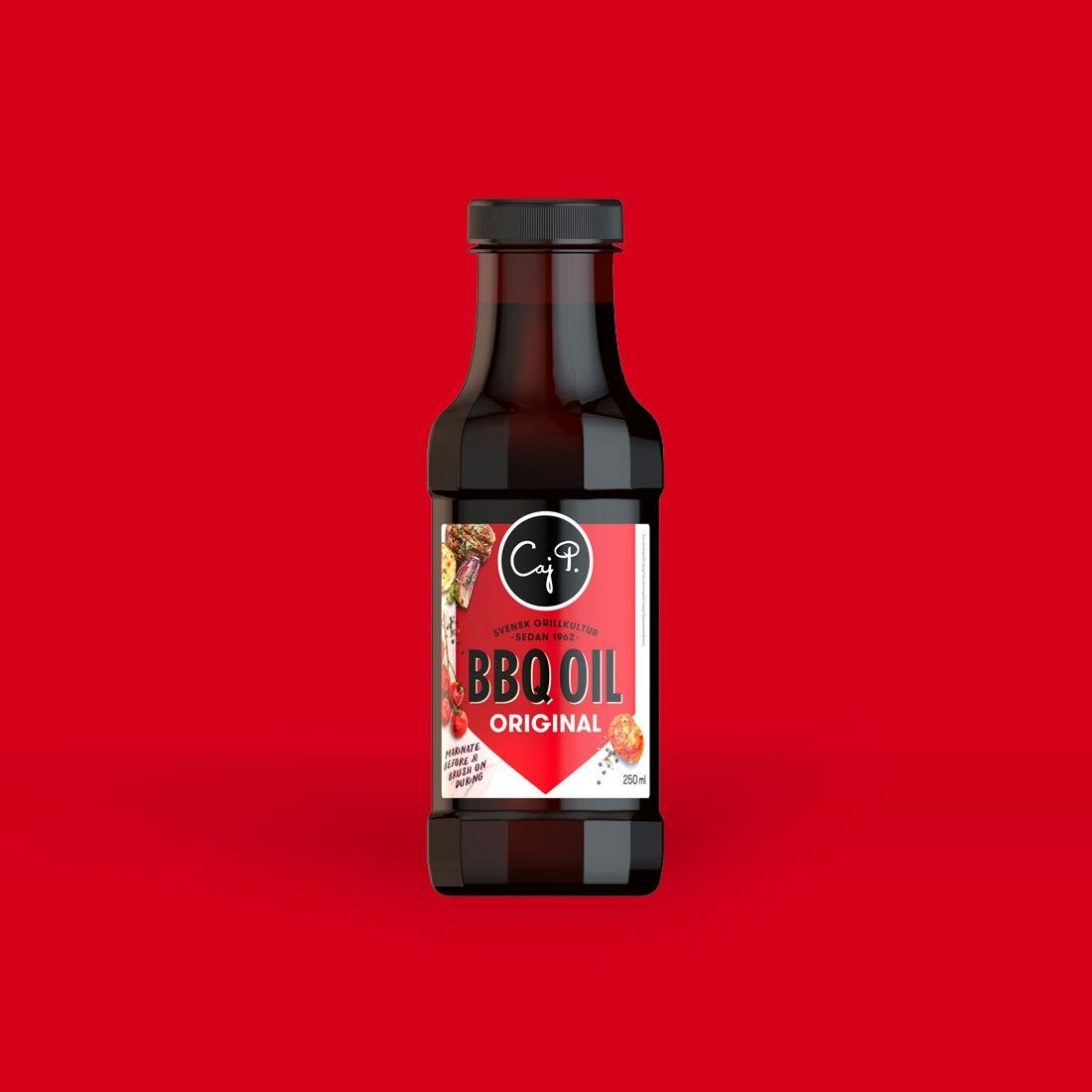 Caj P. BBQ Oil, Original - 250 ml