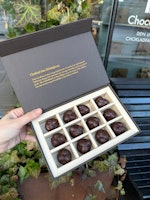 Chocolatte Triple Nut Dark Chocolate Pralines - 12 pcs