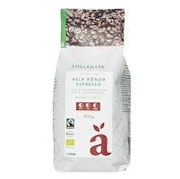 Änglamark Organic Coffee Beans, Espresso - 400 grams
