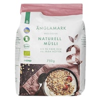 Änglamark Organic Muesli, Natural - 750 grams