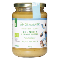 Änglamark Organic Crunchy Peanut Butter - 350 grams