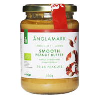 Änglamark Organic Smooth Peanut Butter - 350 grams