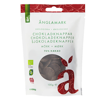 Änglamark Organic Dark Chocolate Discs - 100 grams