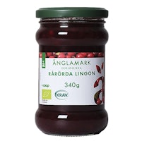 Änglamark Raw Stirred Lingonberries - 340 grams
