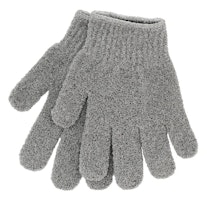 AUSTRE Scrubbing Gloves, Gray - 1 pair